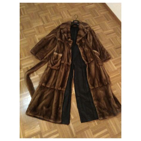 Fendi wild Mink Reversible Fur coat 